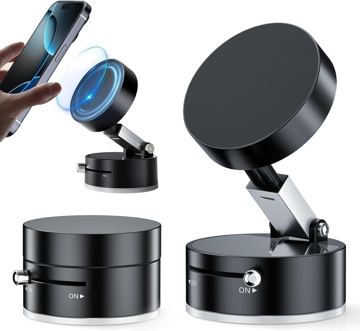 FirmGripX- Suction Magnetic Phone Holder