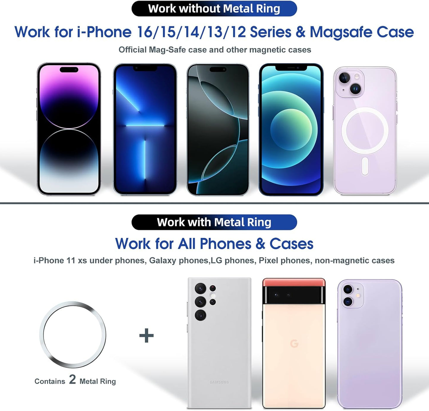 FirmGripX- Suction Magnetic Phone Holder