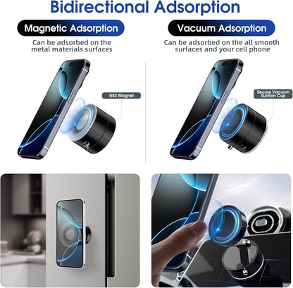 FirmGripX- Suction Magnetic Phone Holder